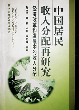 《中国居民收入分配再研究》