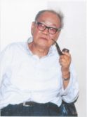 20世纪90年代，严中平先生像